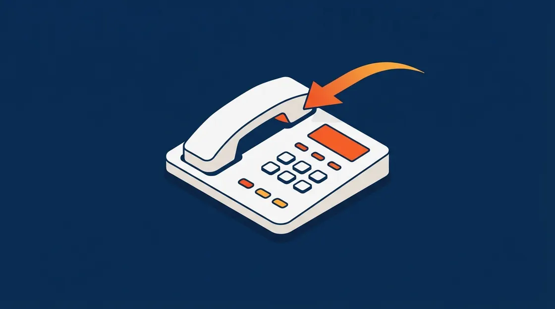 Illustration of inbound AI call handling