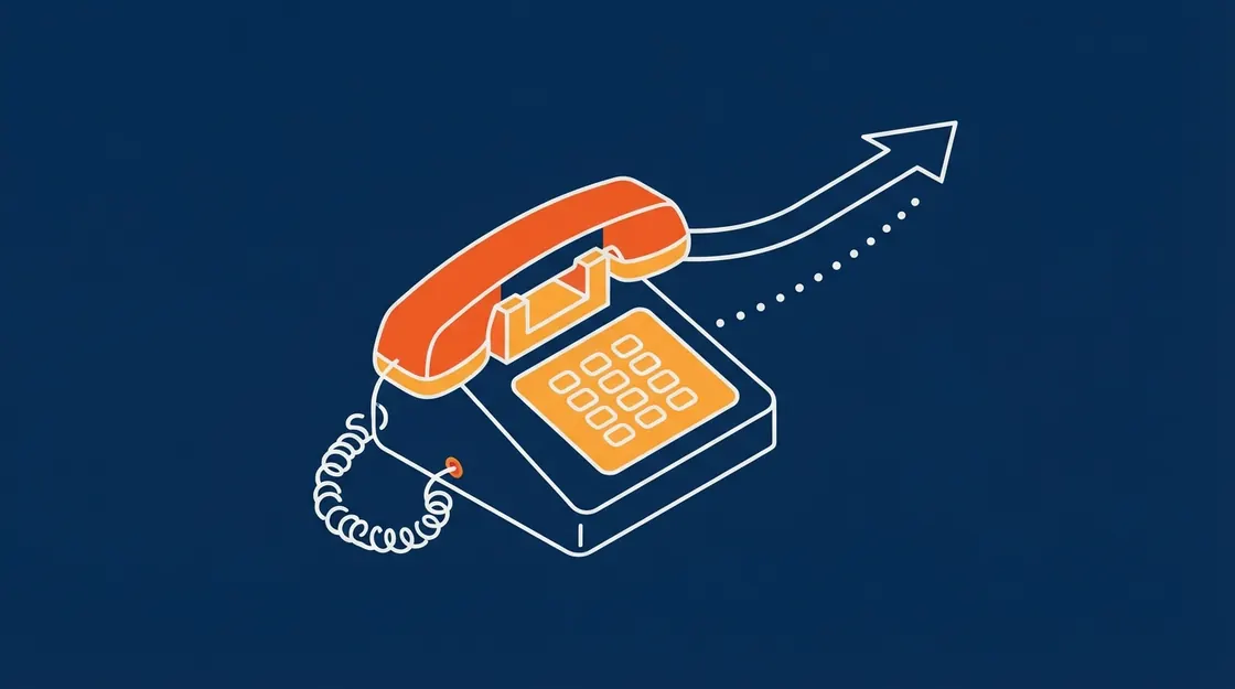 Illustration of outbound AI calling